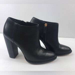 Elizabeth and James Black Ankle Boots Size 8.5